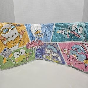 Sanrio Characters Hapidanbui Splash Party Long Cushion